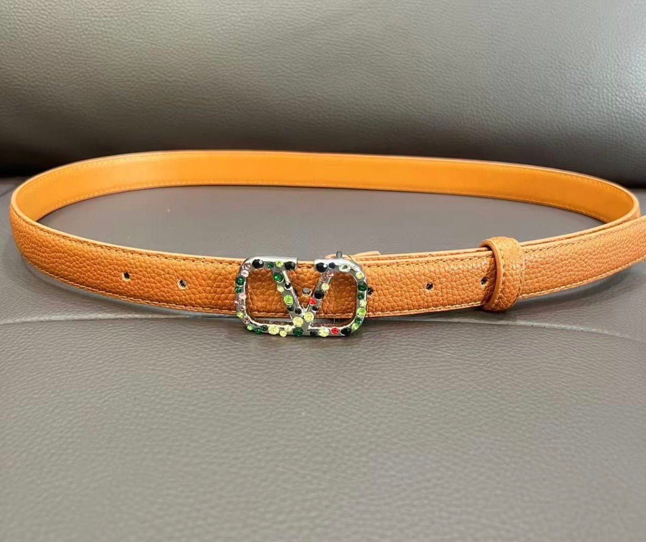 Bejeweled Thin Belt