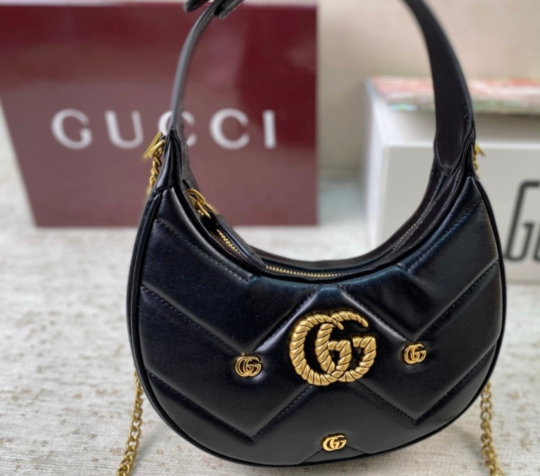 Crescent Shaped Handbag