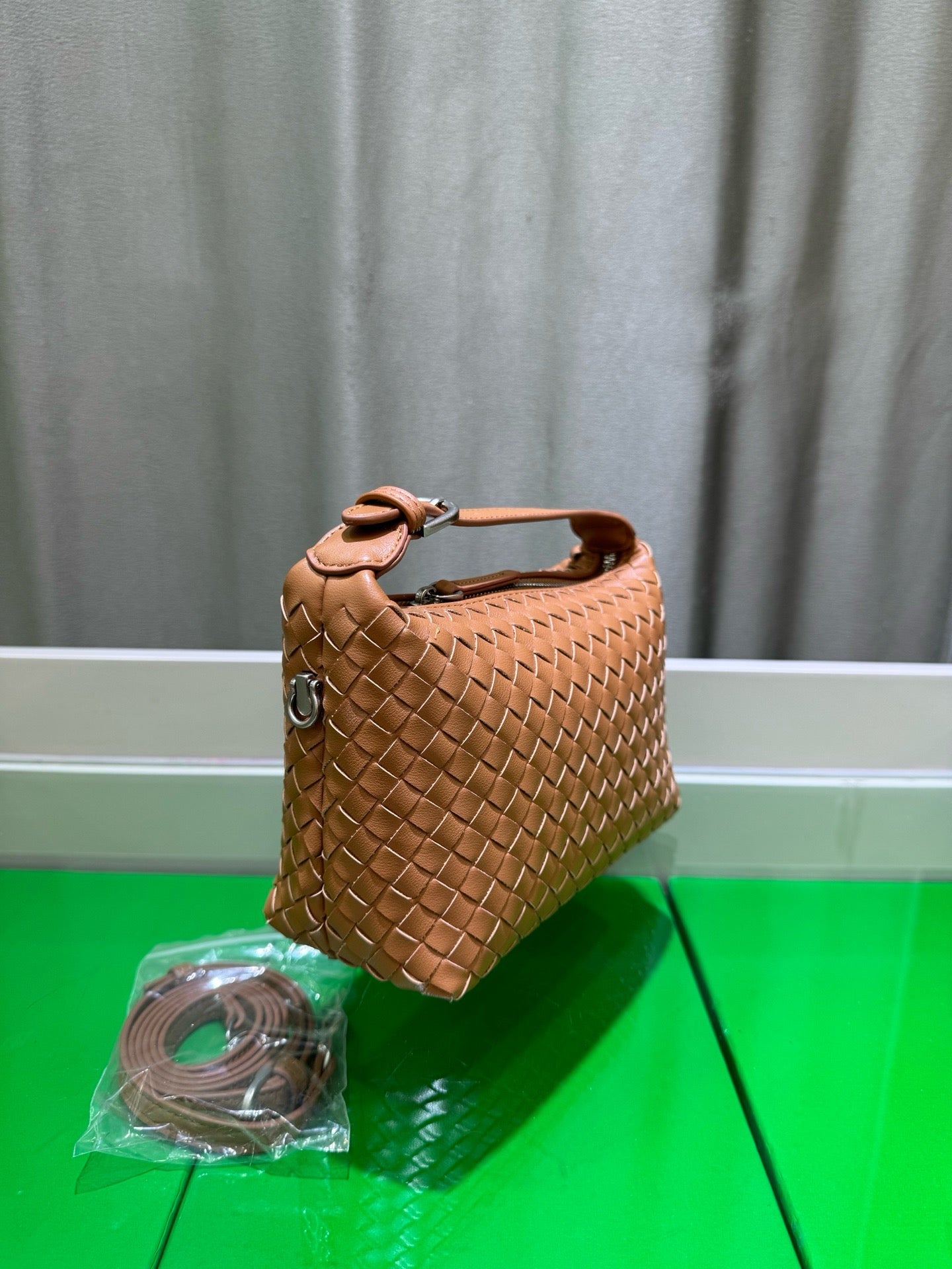 Small Woven Hobo Bag