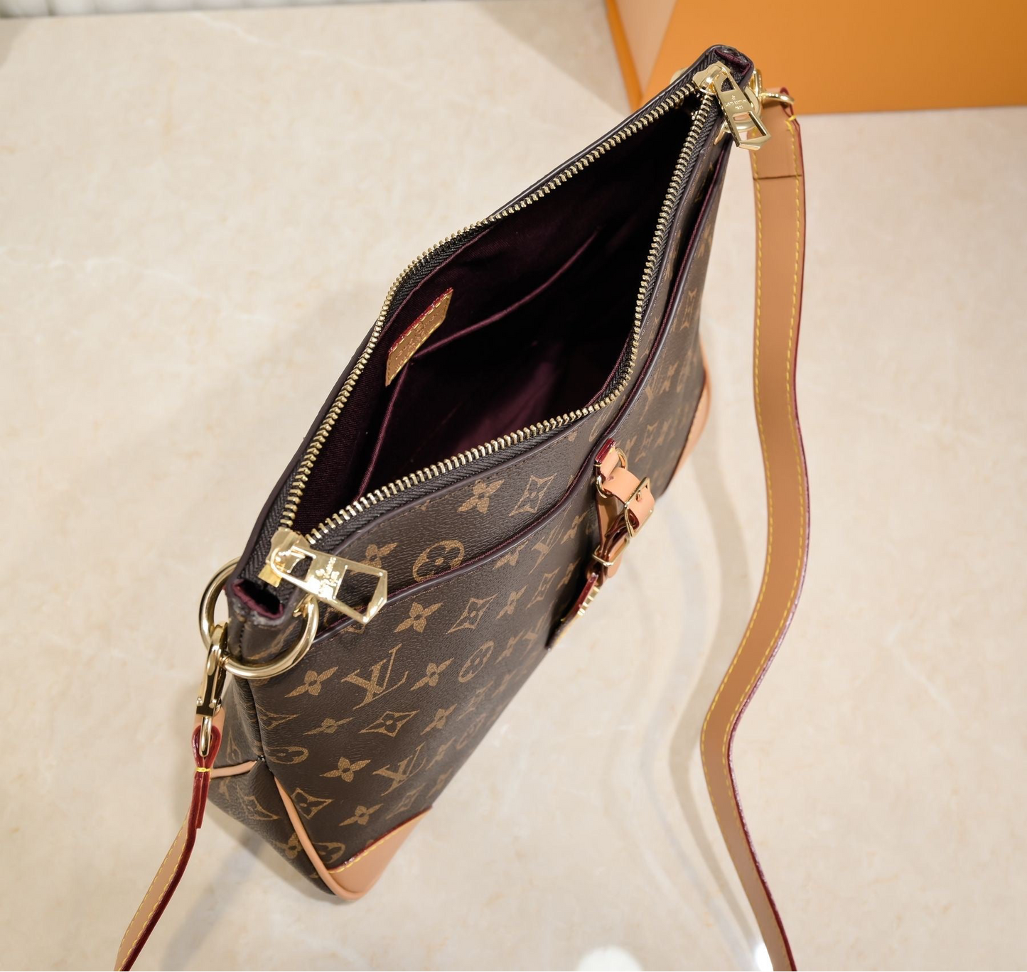 Celeste Leather Crossbody - Large