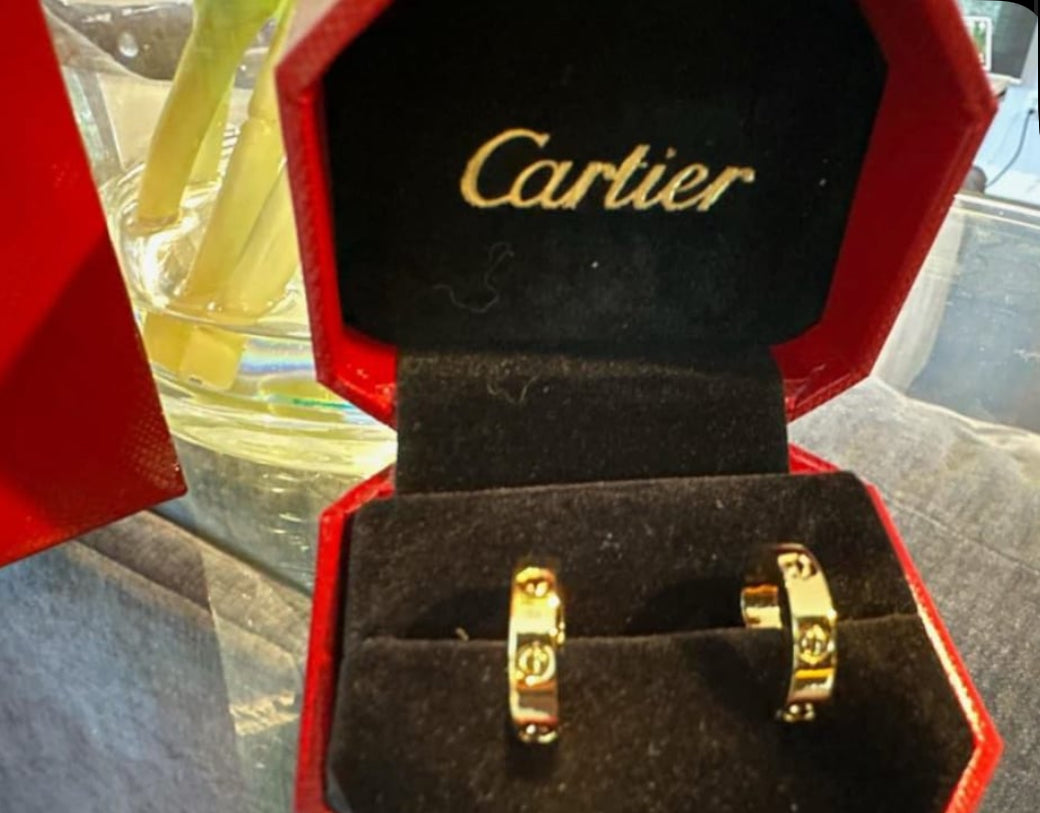 Designer Love Earrings