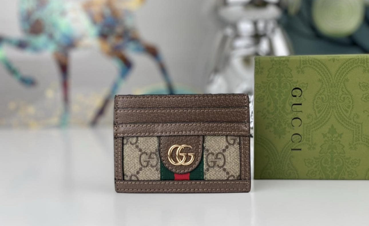 Designer Brown Card Holder
