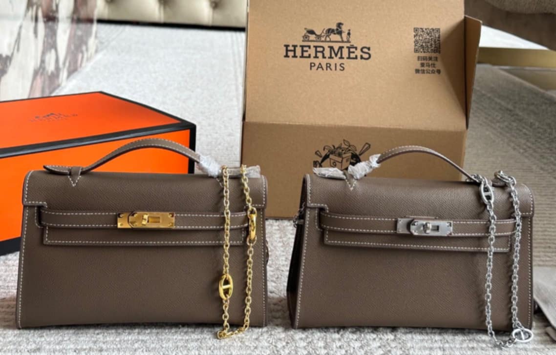 H Leather Handbag
