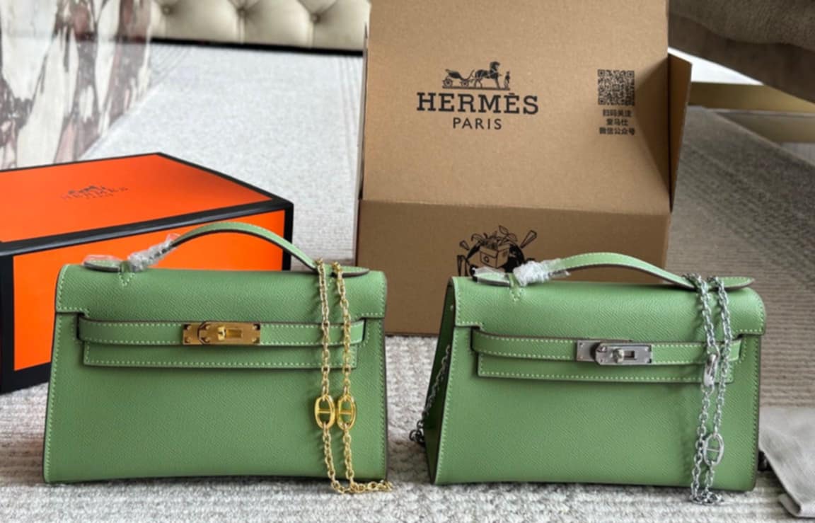 H Leather Handbag