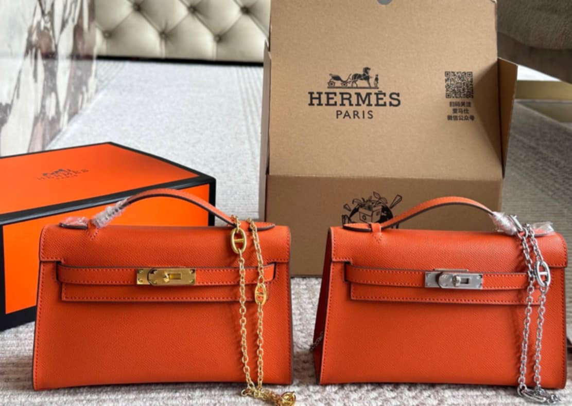 H Leather Handbag