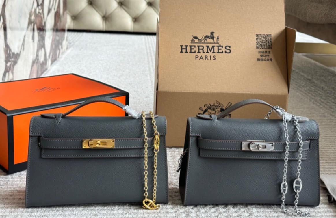 H Leather Handbag
