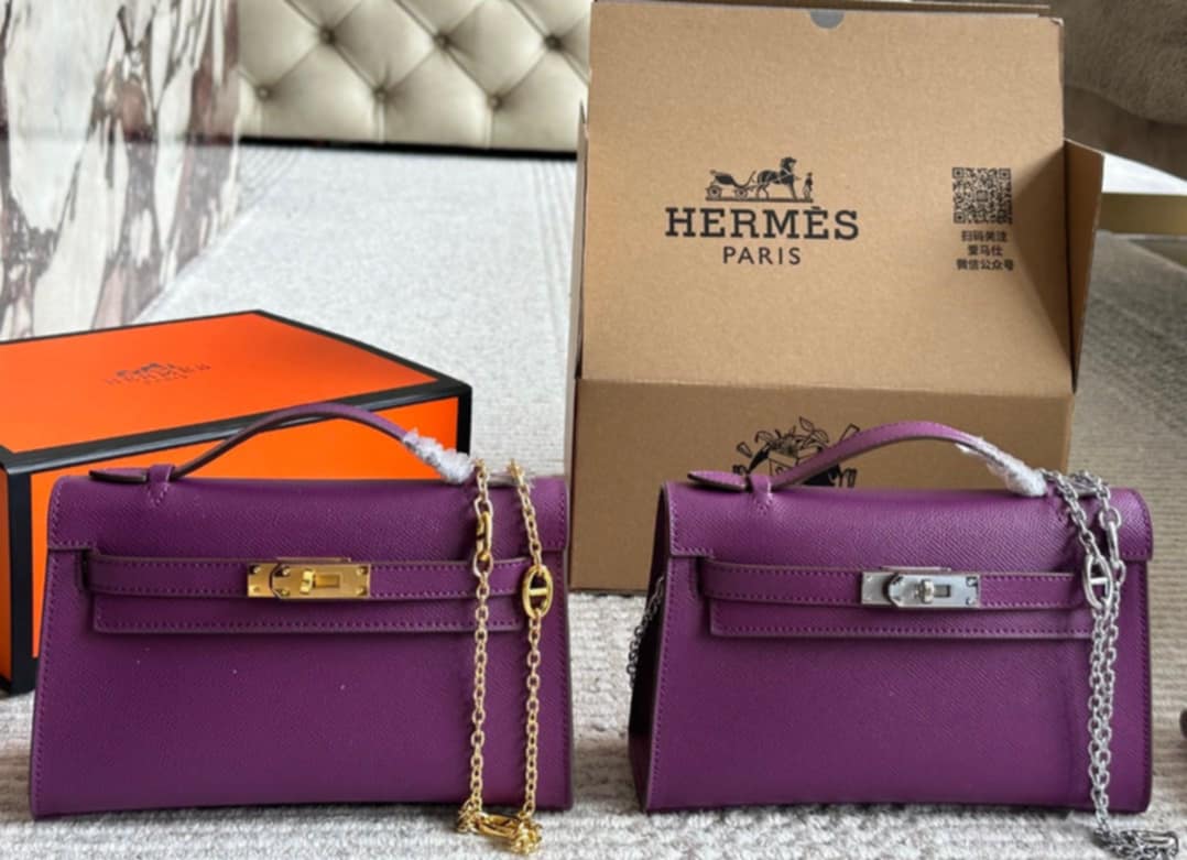 H Leather Handbag