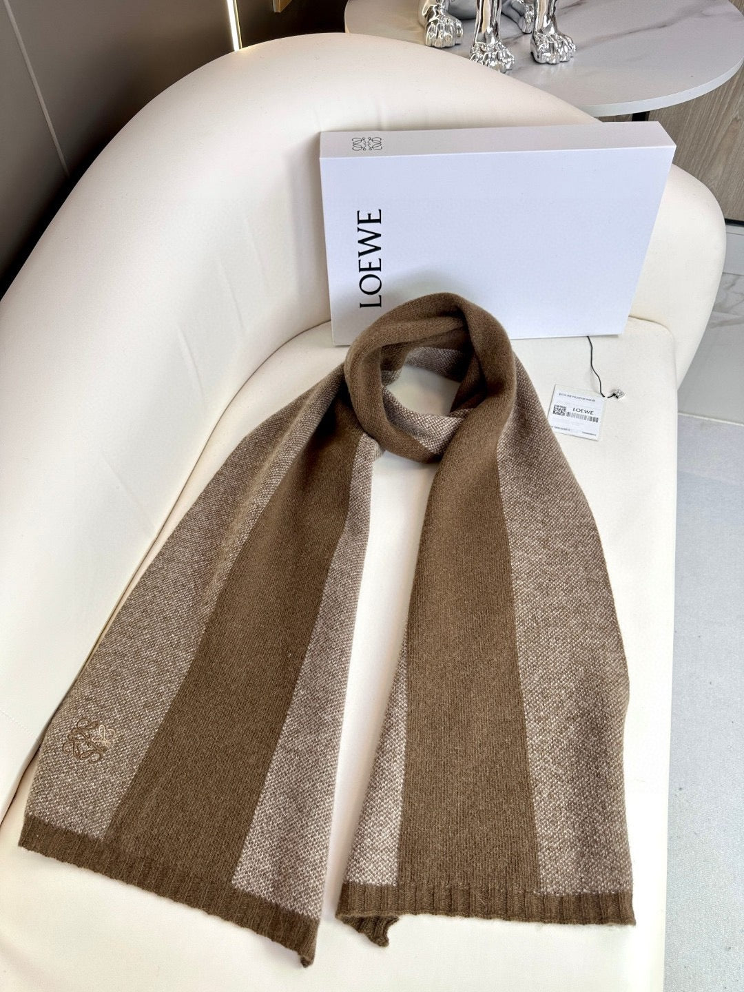 Designer Stripe Scarf