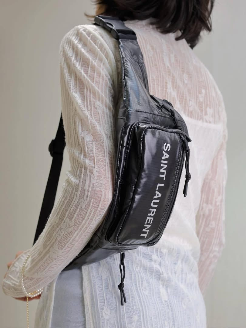 Designer Nylon Body Belt Bag