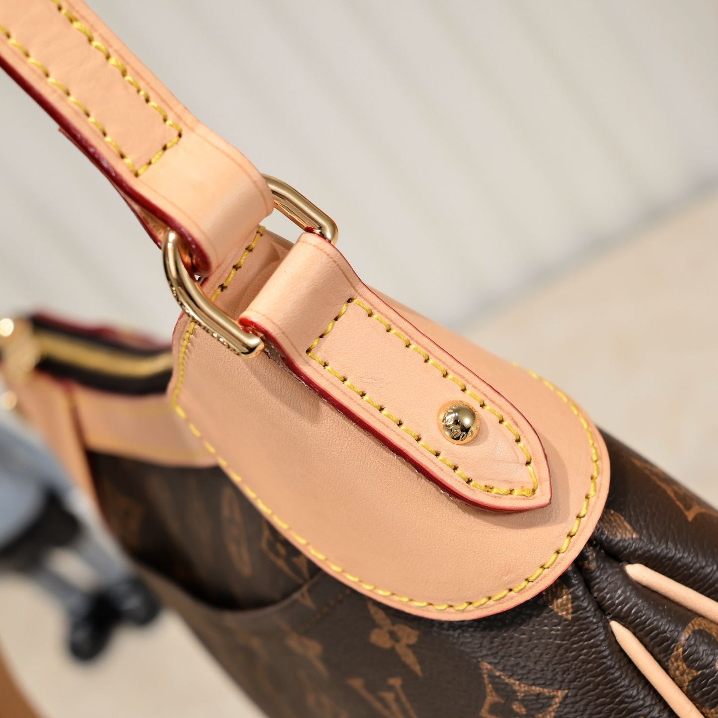 Brown and Tan Satchel - Small