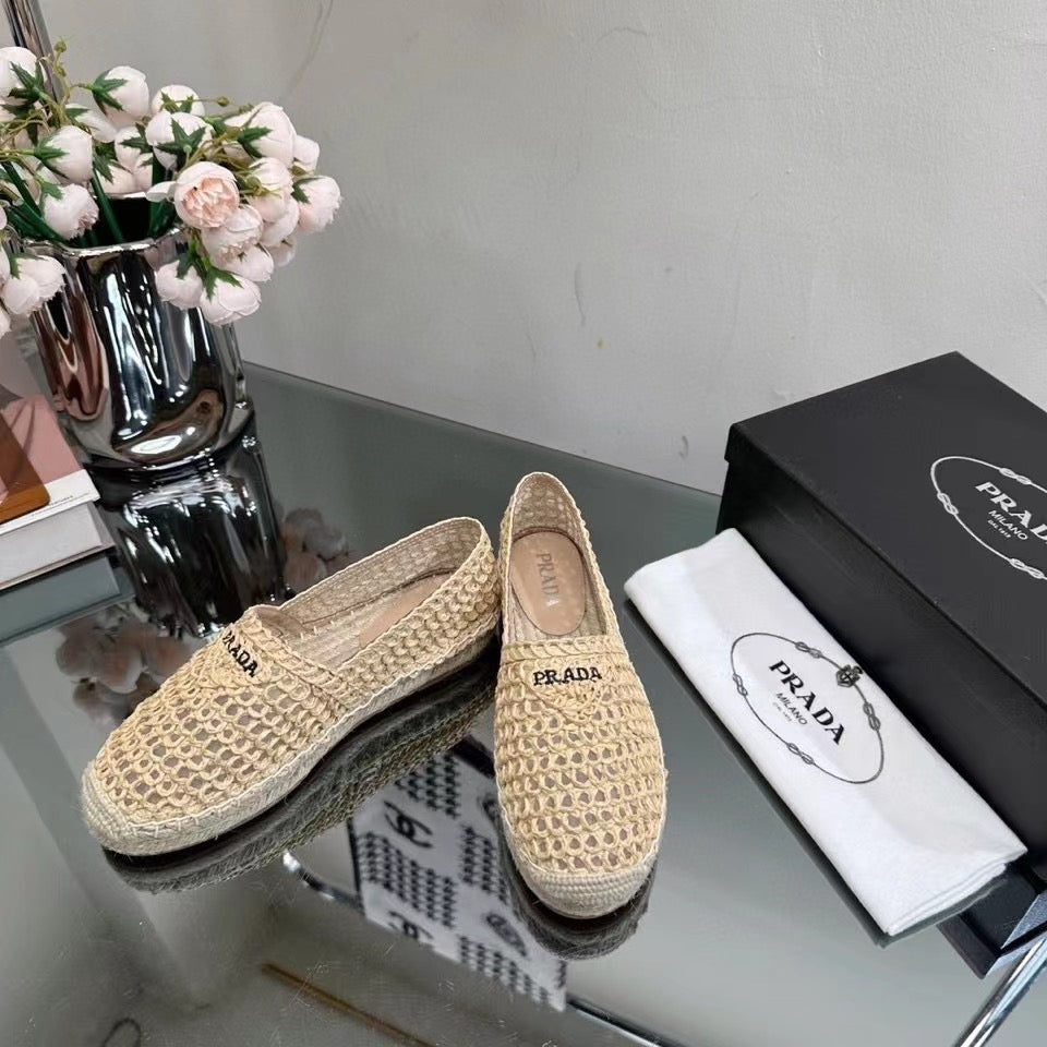Straw Woven Shoes