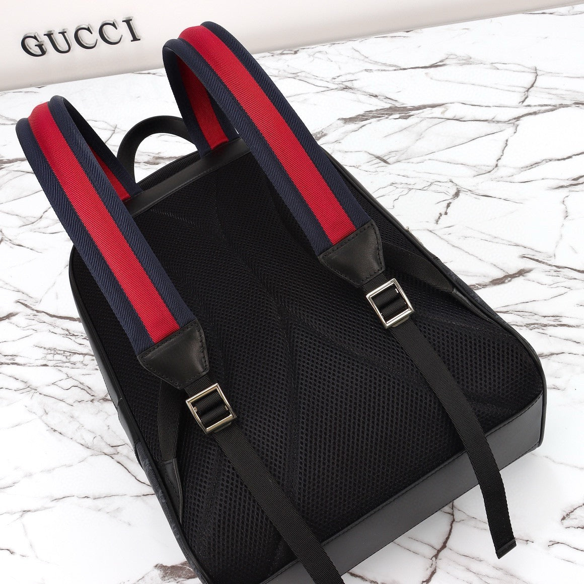 Black and Grey Designer Backpack