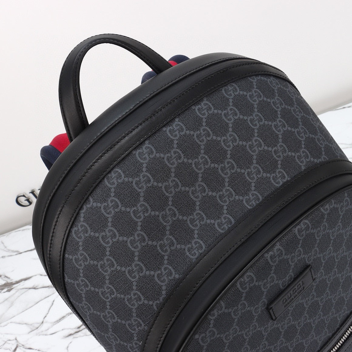 Black and Grey Designer Backpack