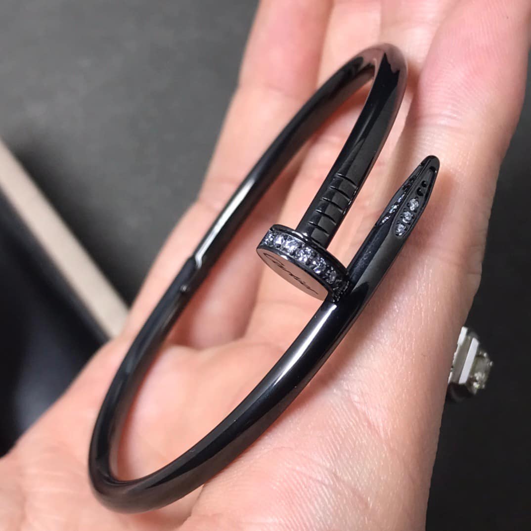 Black Nail Bling Bracelet