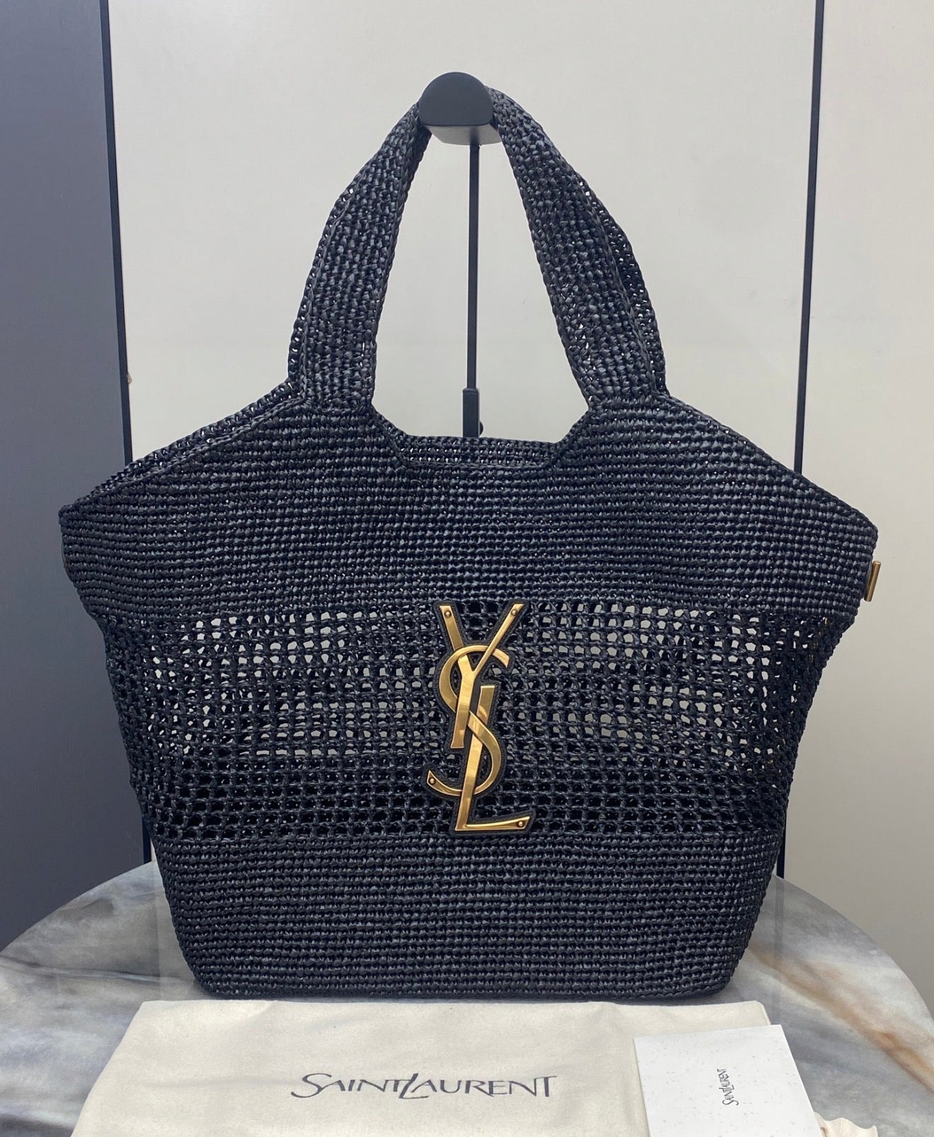 Raffia Maxi Tote