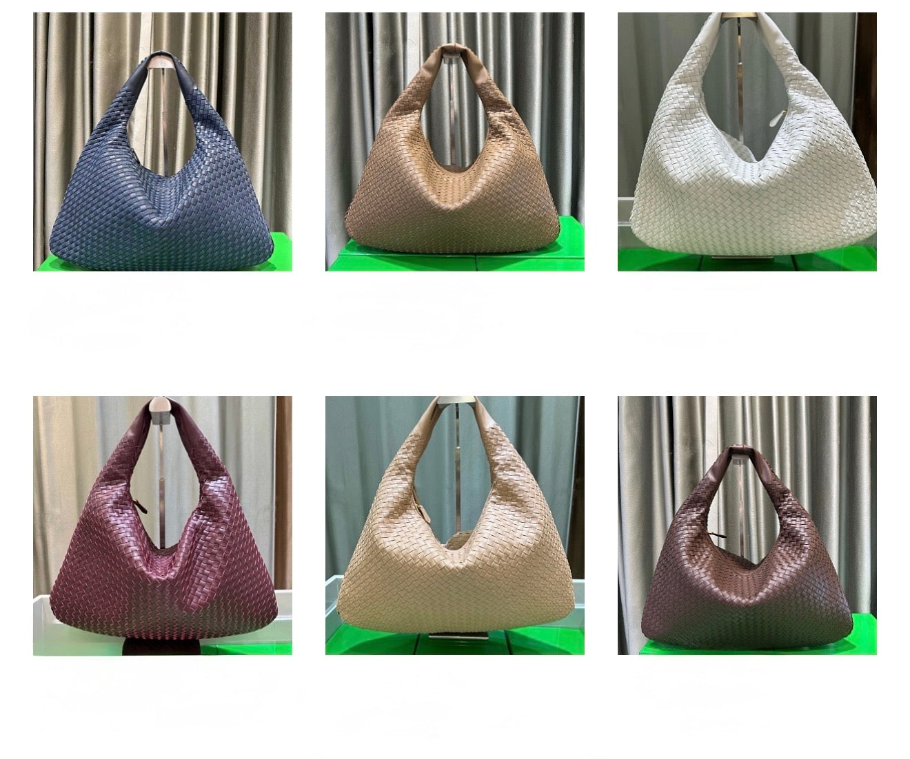 Large Slouchy Woven Shoulder Bag
