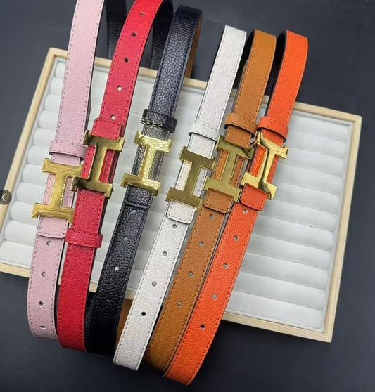 Reversible Leather Belt