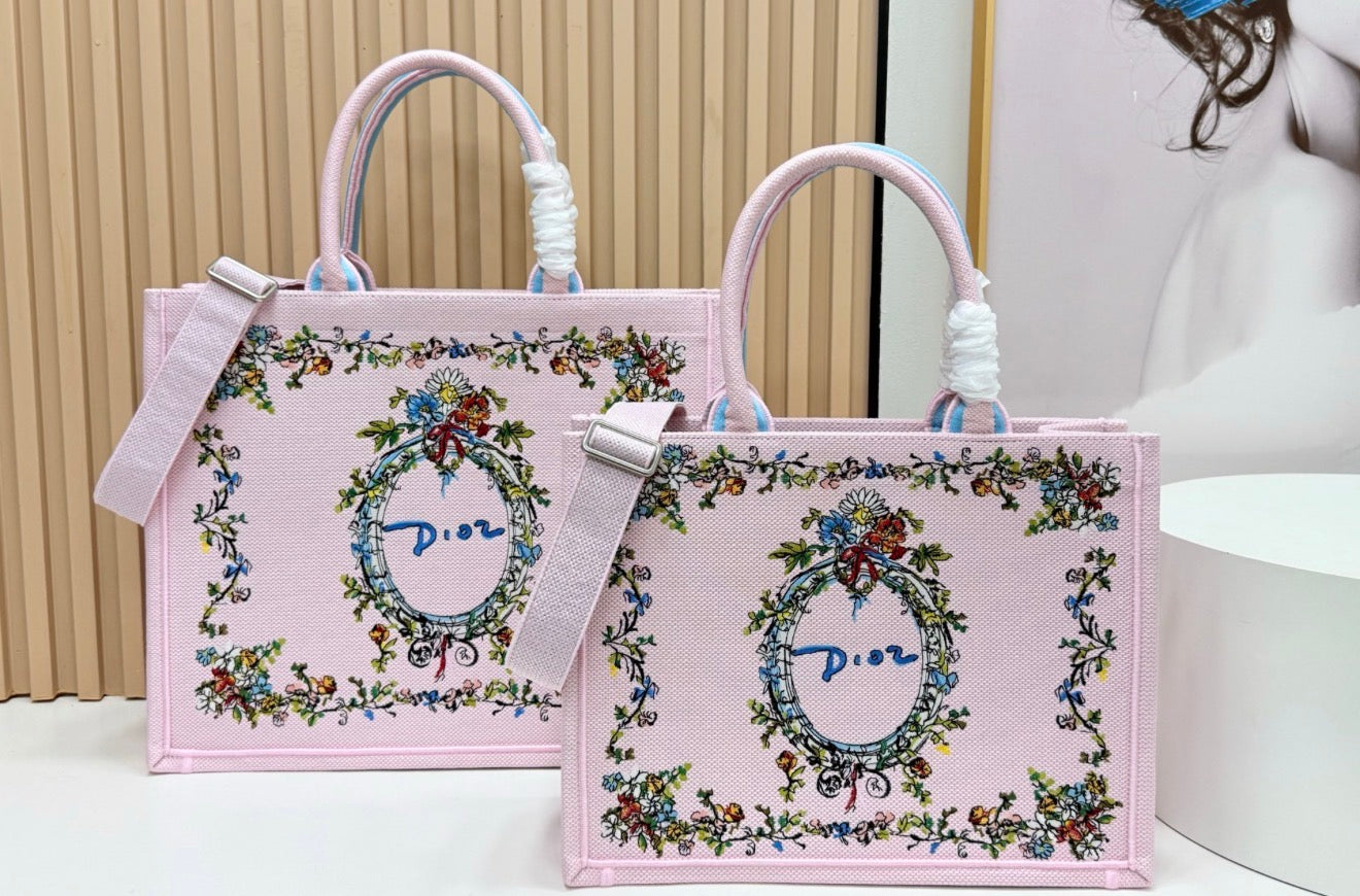Canvas Pastel Tote