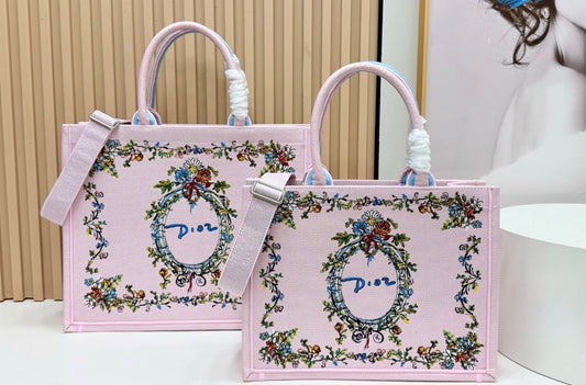 Canvas Pastel Tote