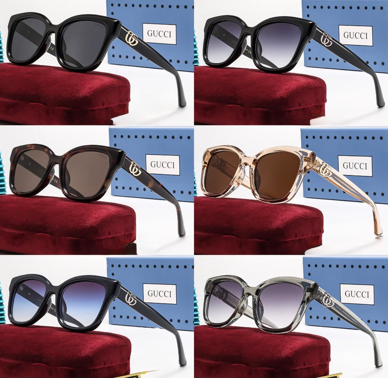 Rounded Square Sunglasses