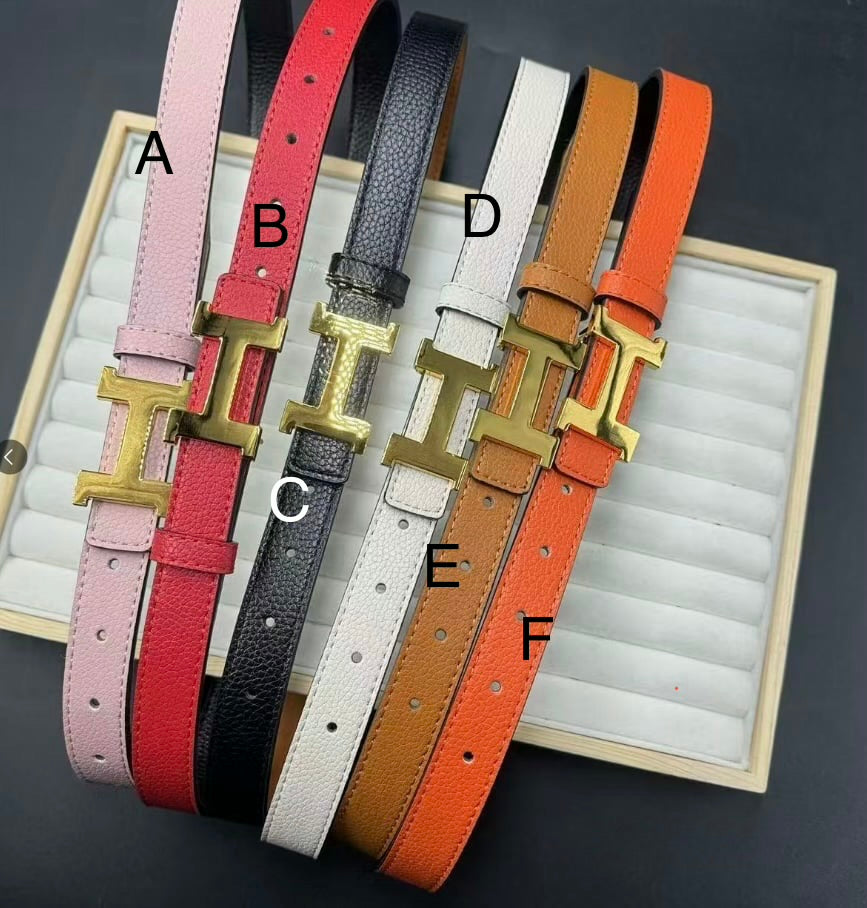 Reversible Leather Belt