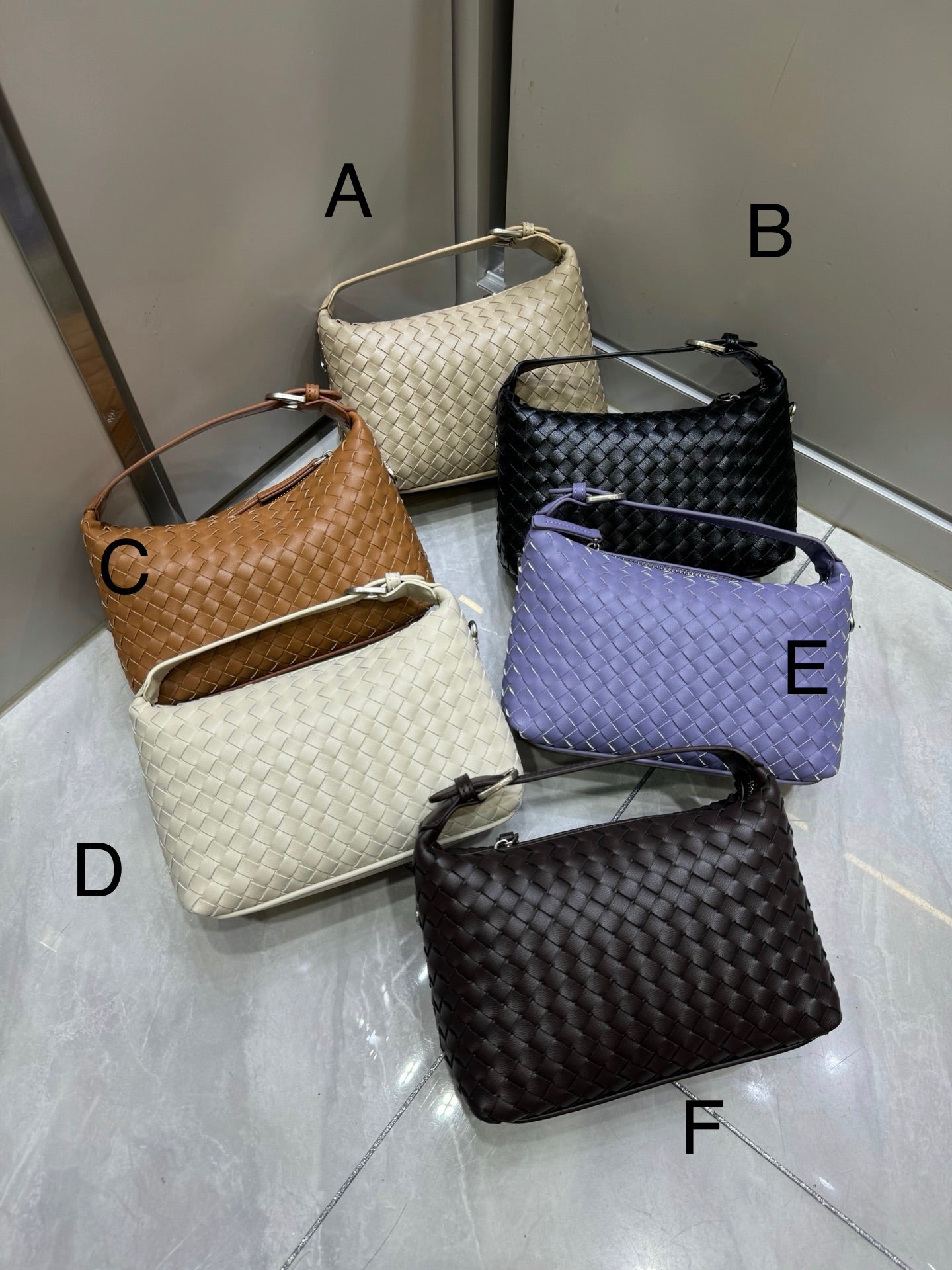 Small Woven Hobo Bag