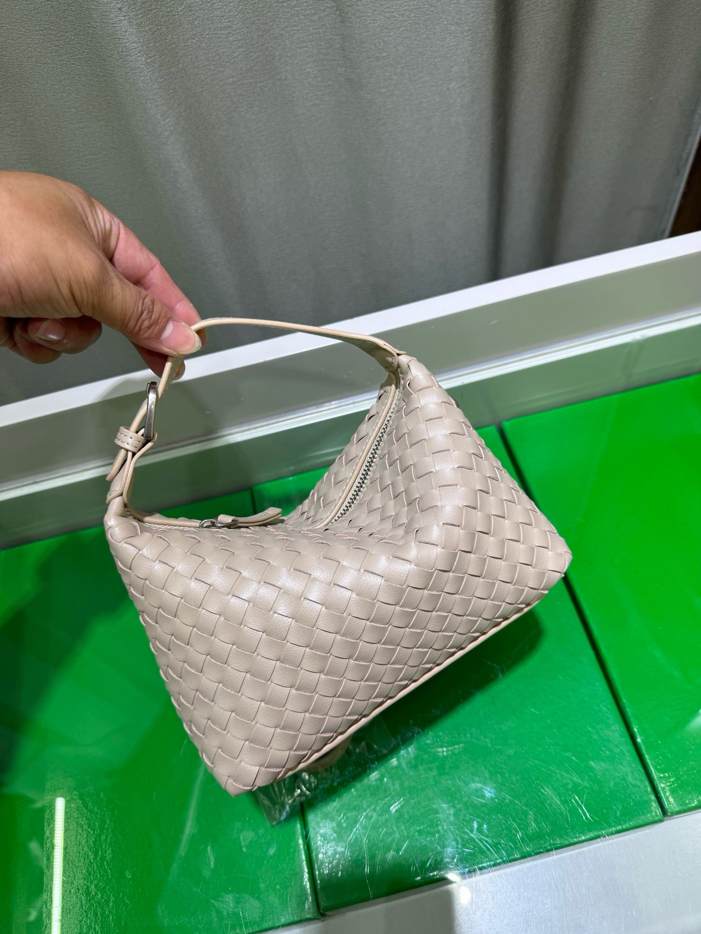 Small Woven Hobo Bag