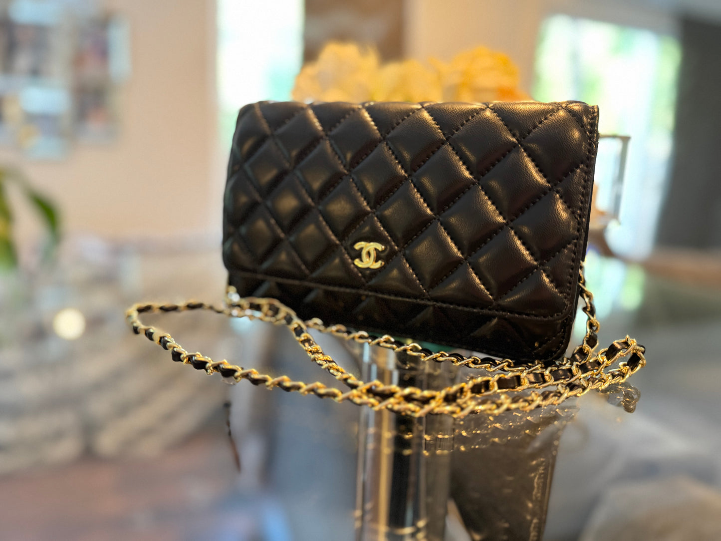 Small Quilted Flap Crossbody