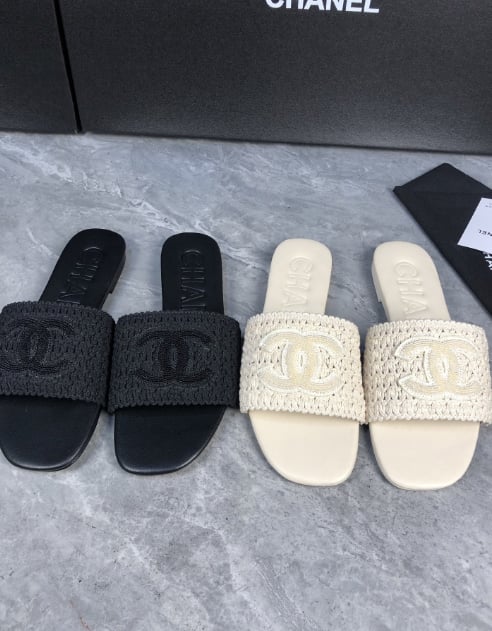 Designer Woven Slides