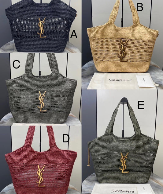 Raffia Maxi Tote