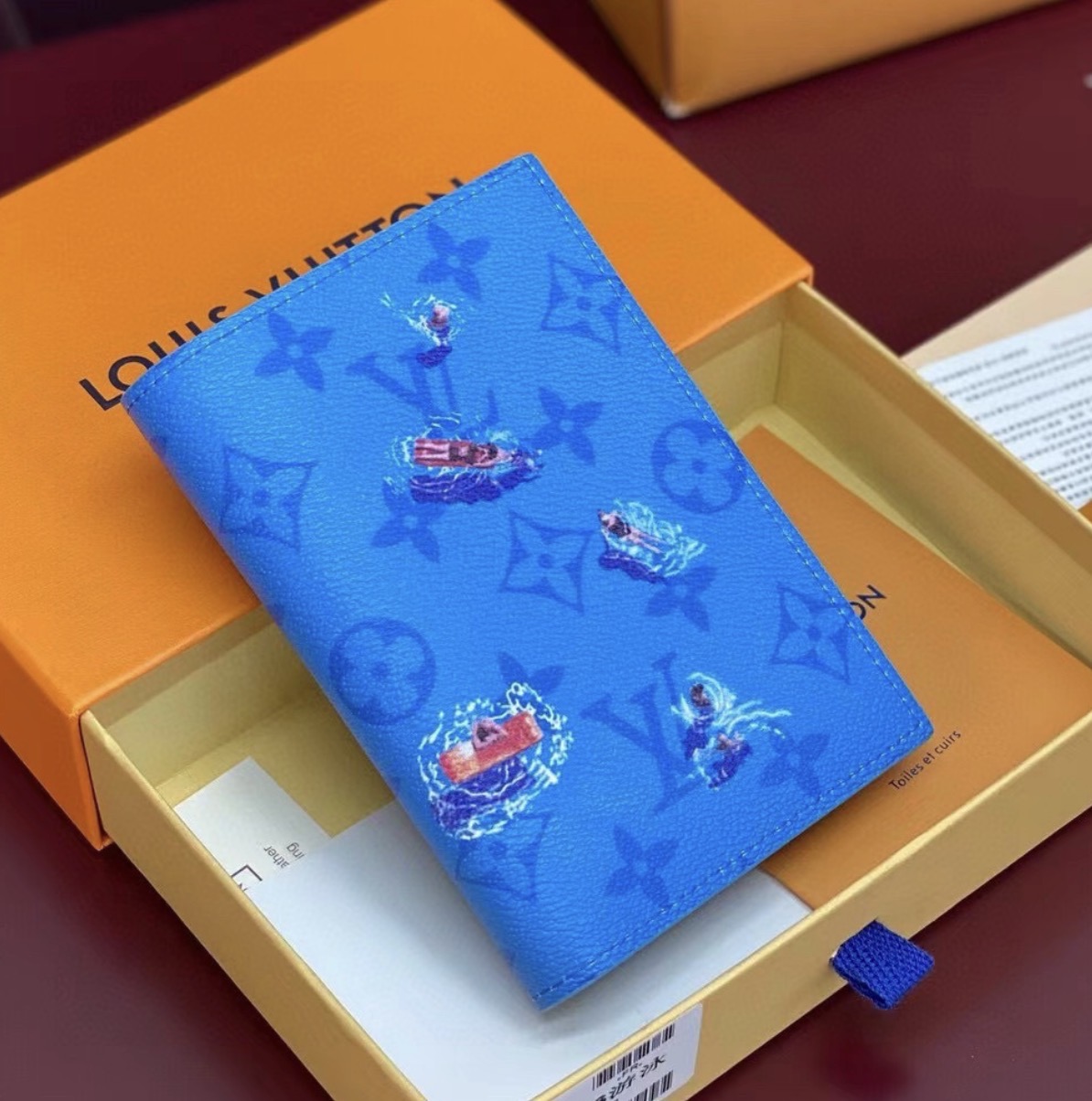 Aerial Illustration Passport Holder