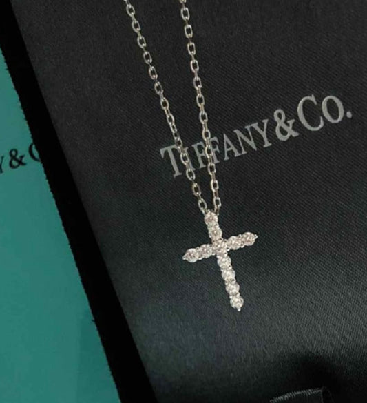 Bling Cross w/chain