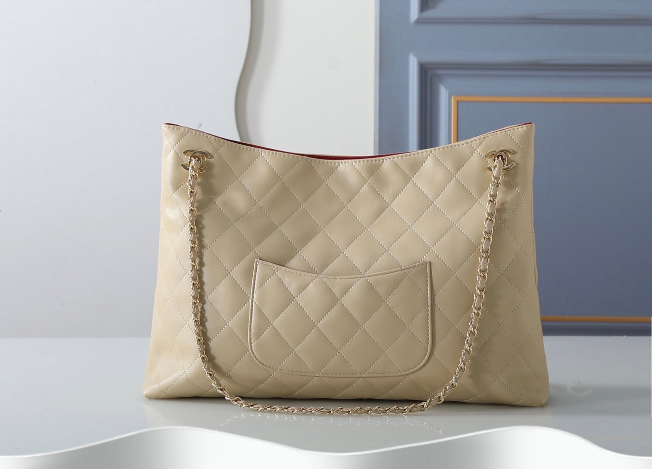 Slouchy Leather Tote