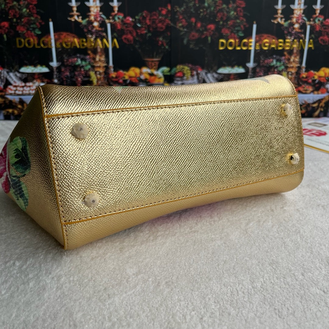 Golden Rose Handbag