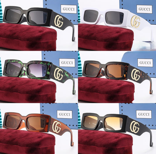 Chunky Rectangular Sunglasses