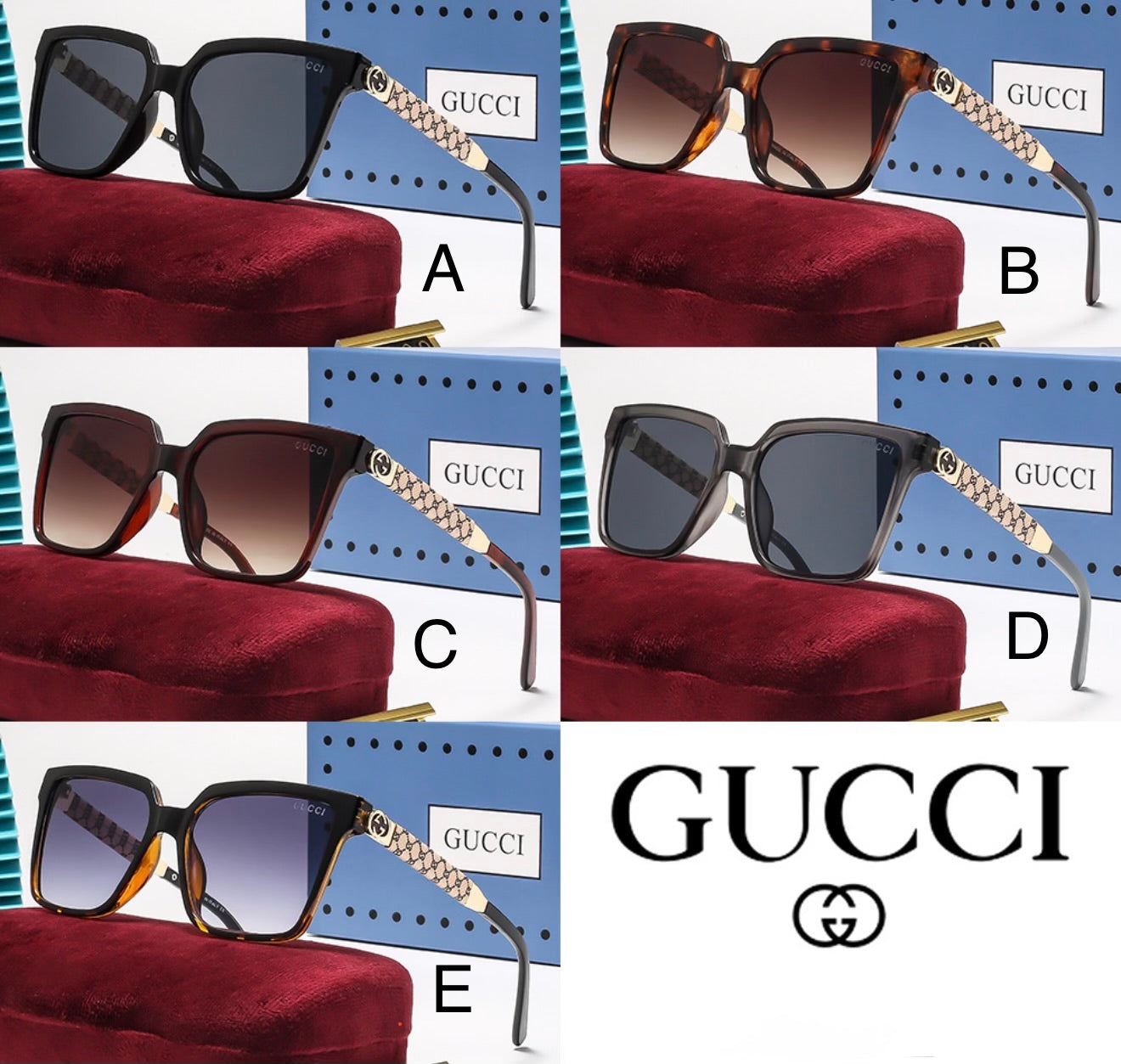 Geometric Butterfly Sunglasses