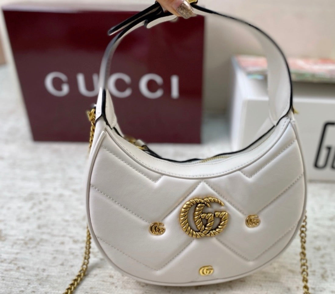 Crescent Shaped Handbag