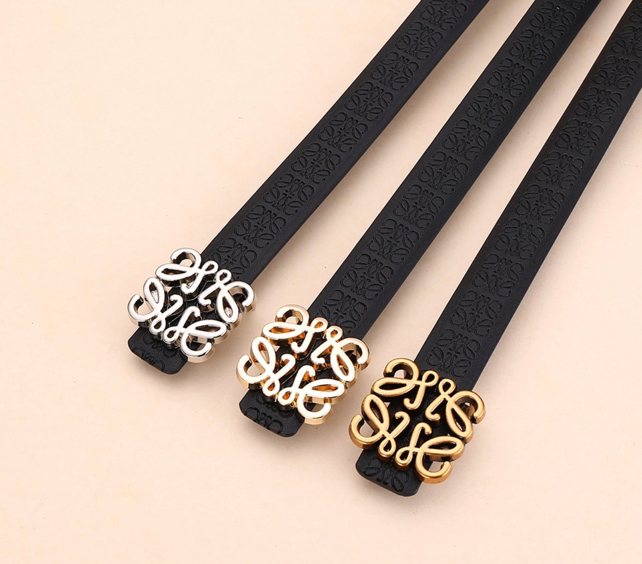 Abstract Logo Belt