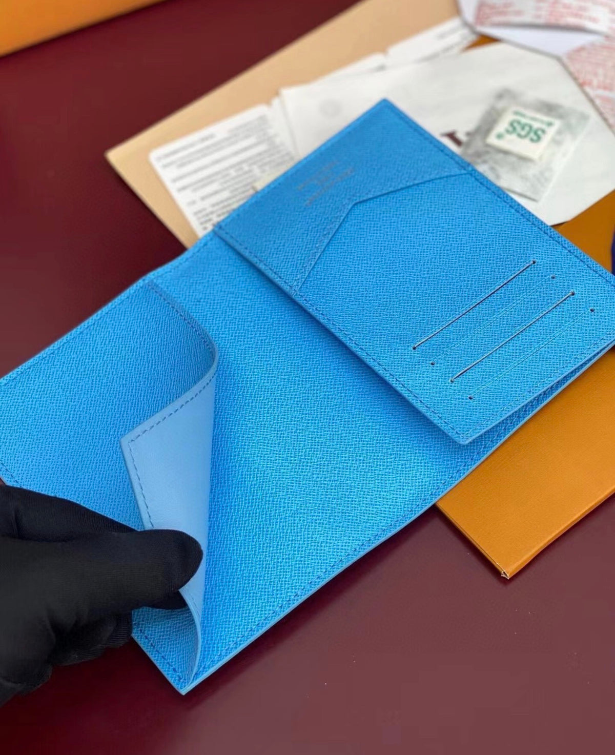 Aerial Illustration Passport Holder