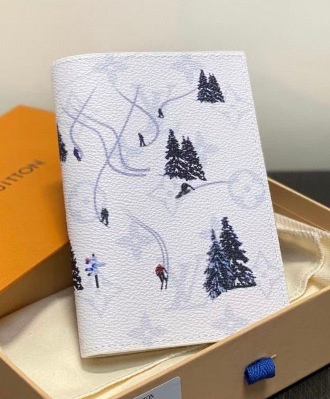 Aerial Illustration Passport Holder