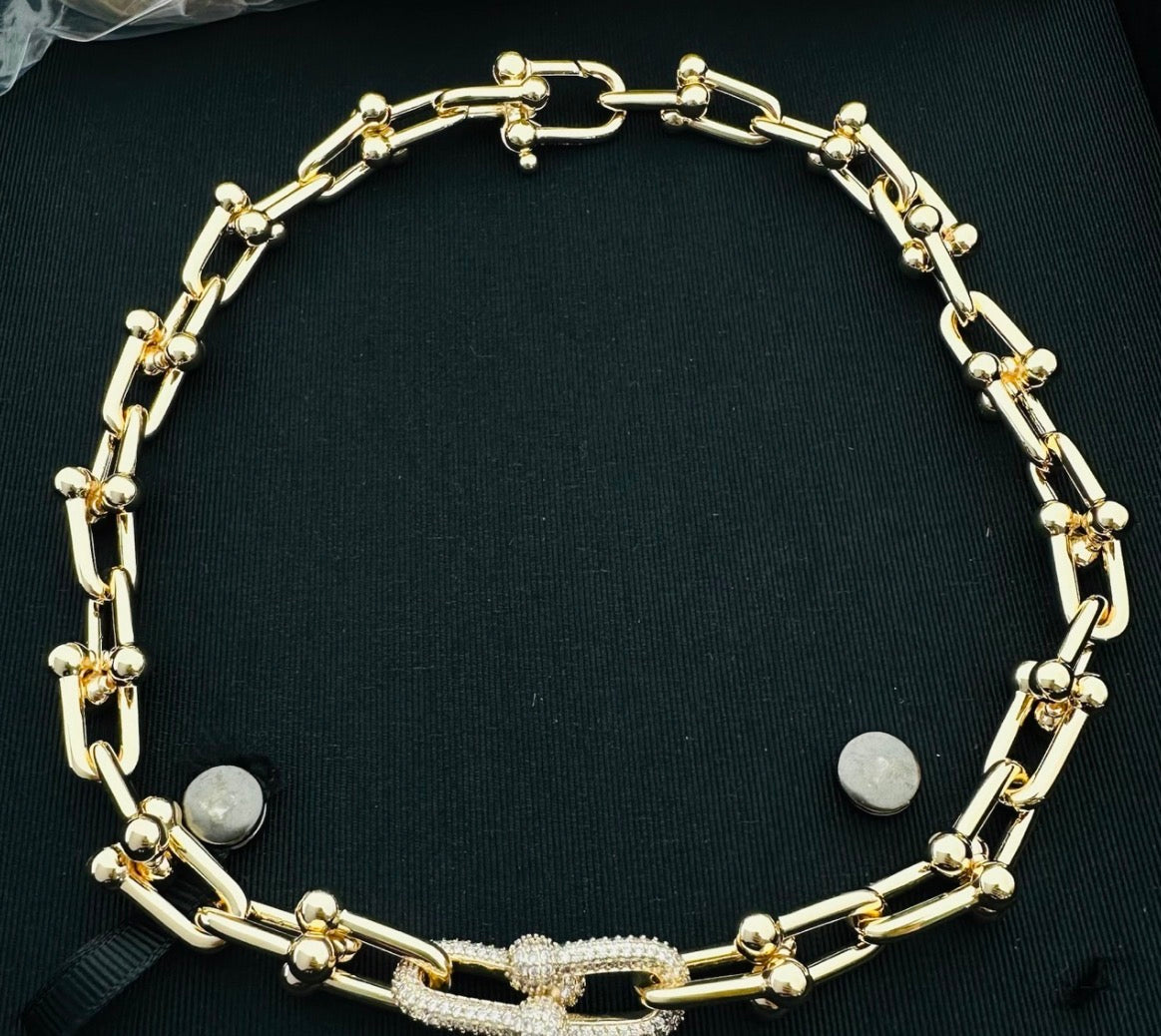 Large Link Necklace