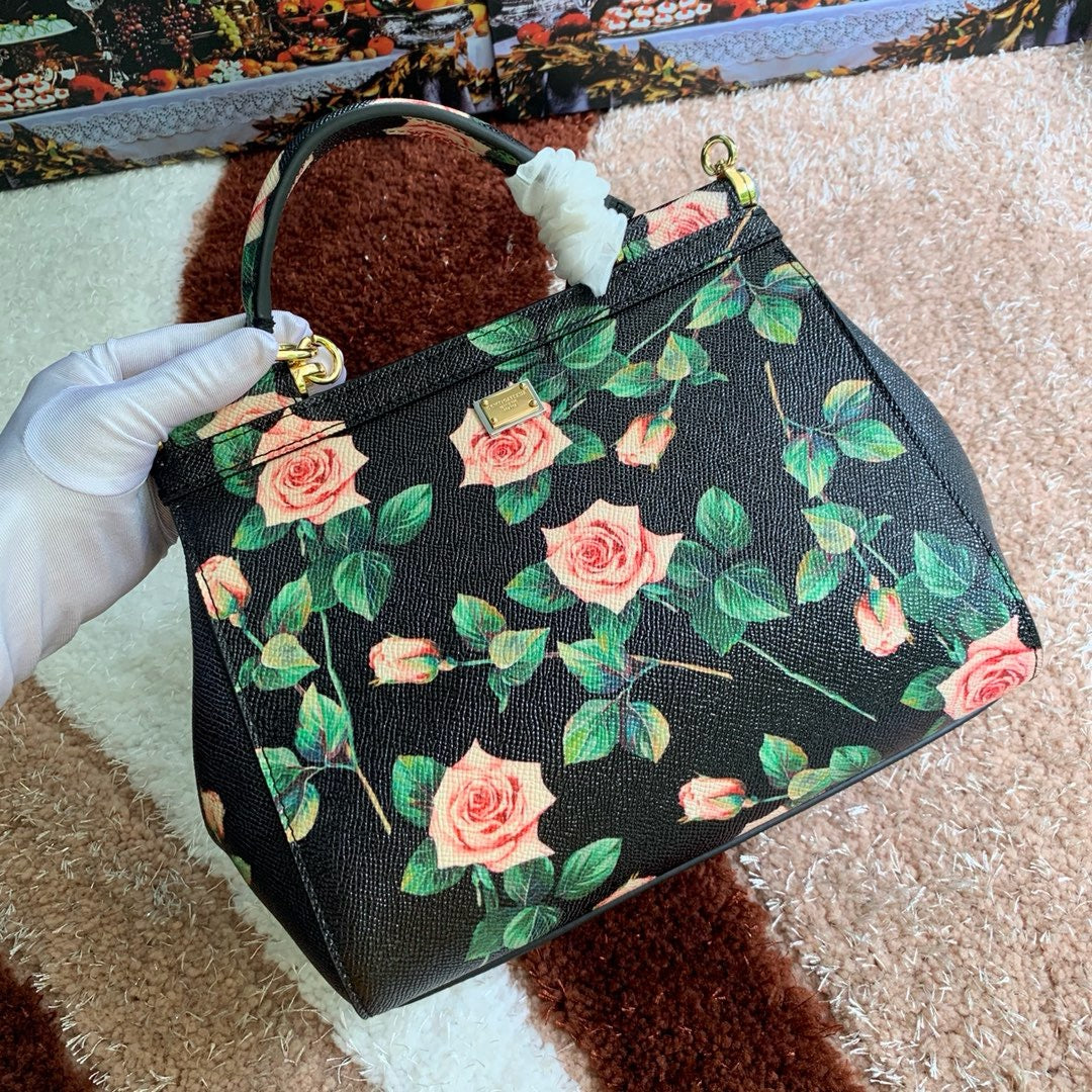 Structured Top-Handle Bag