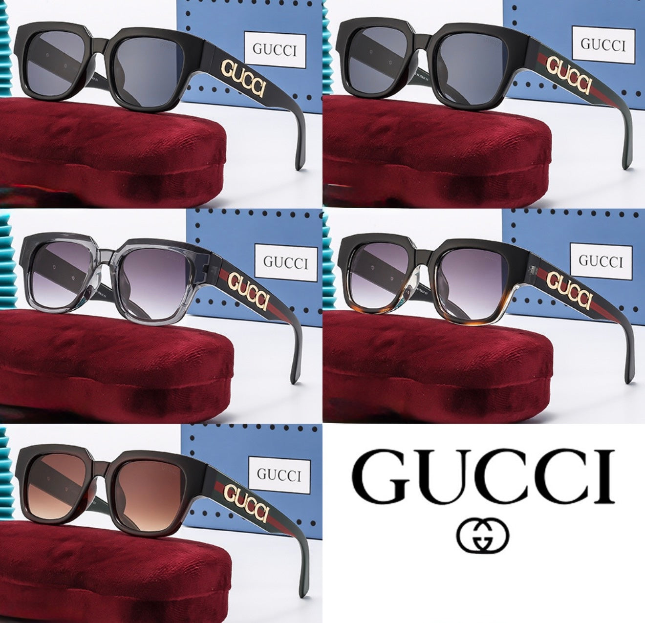 Oversized Square Sunglasses