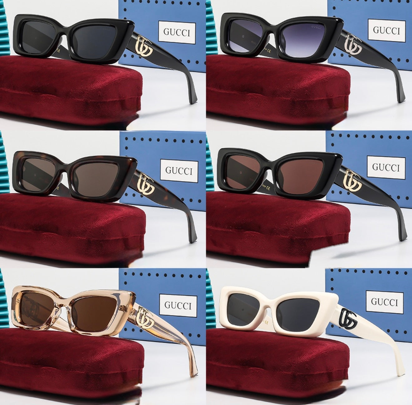 Luxurious Cat-Eye Silhouette Sunglasses