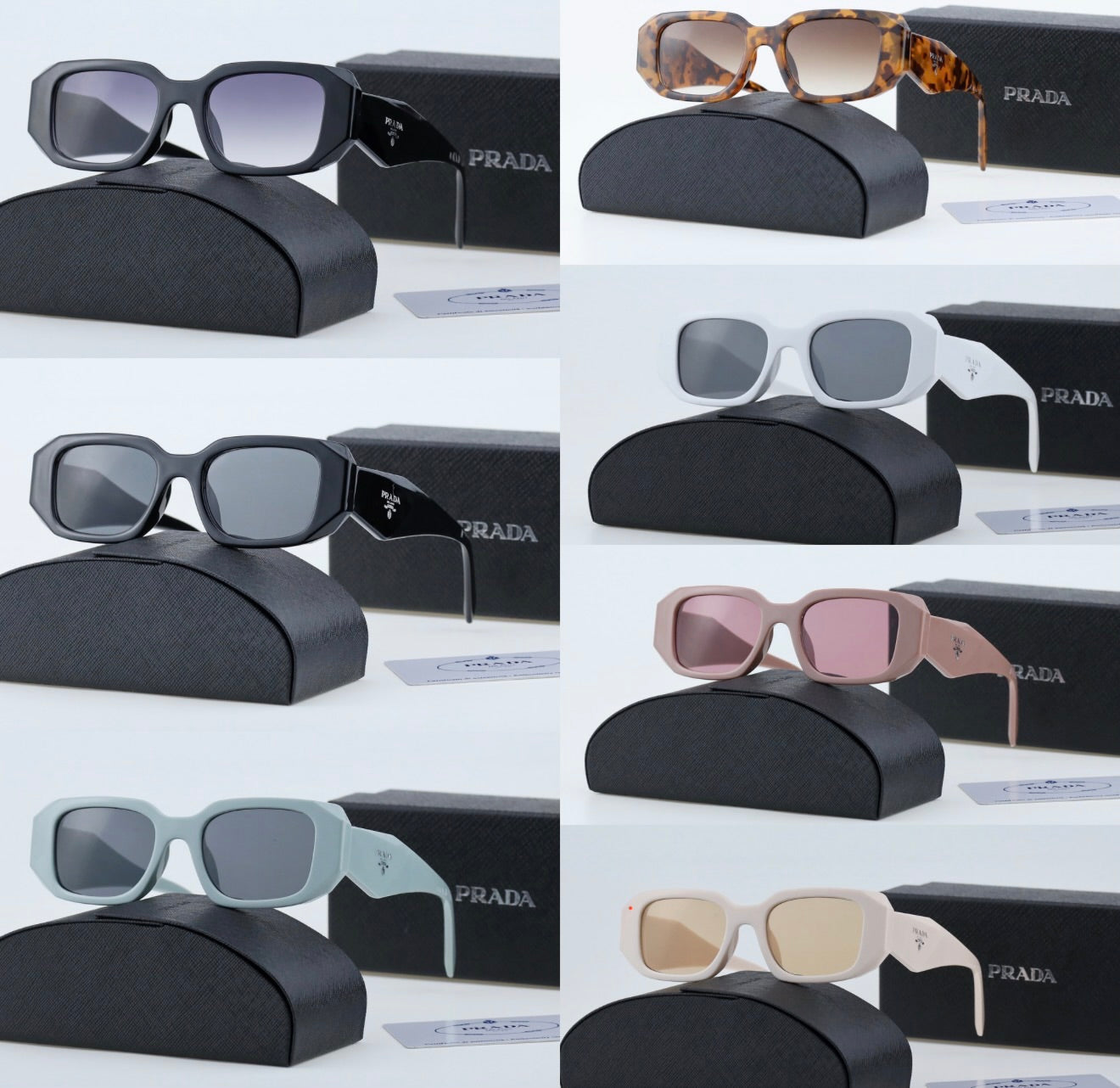 Chunky Geometric Sunglasses