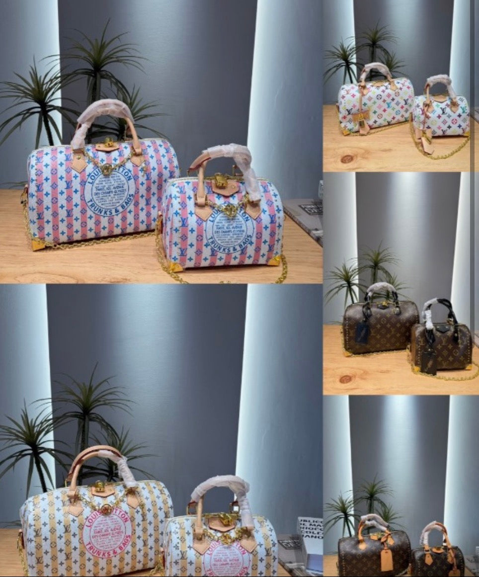 Striped Handbag