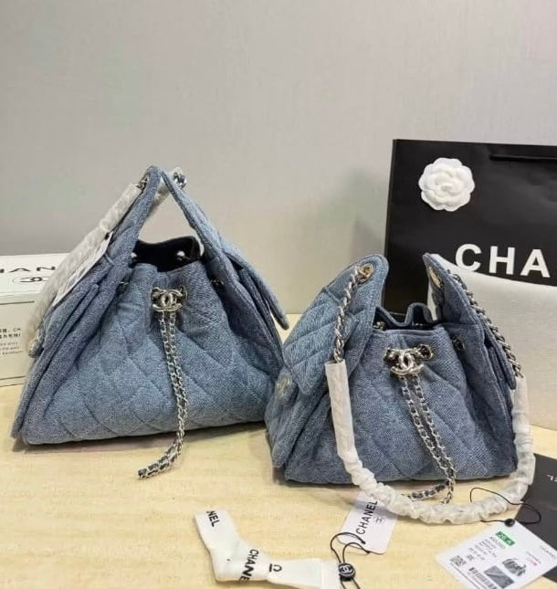 Slouchy Hobo Denim Bag