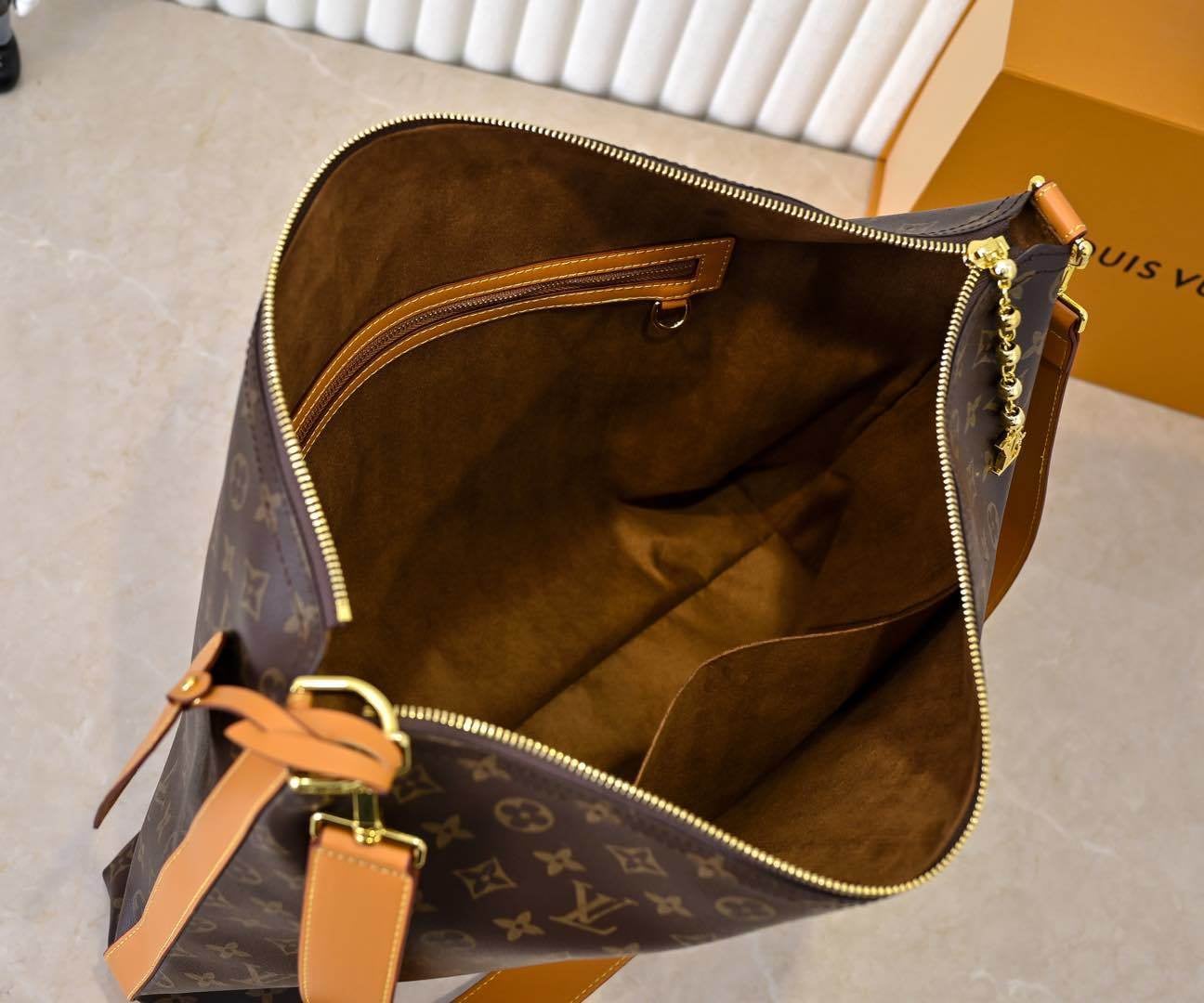 Brown Designer Satchel Bag