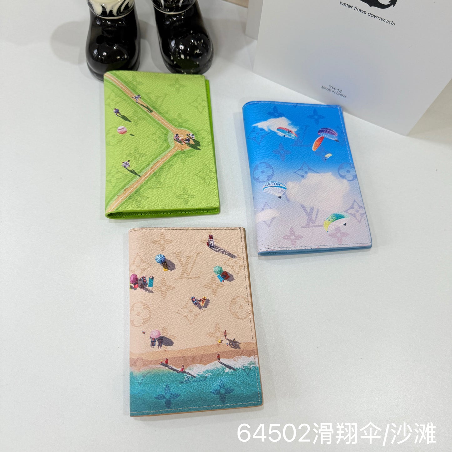 Aerial Illustration Passport Holder