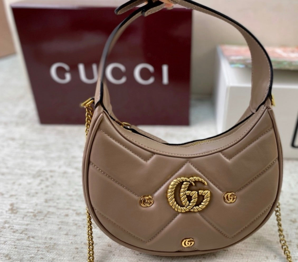 Crescent Shaped Handbag